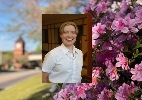 Student receives academic honor